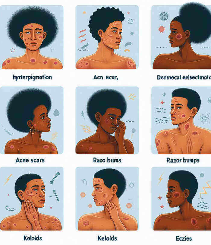 Skin Problems in Dark Skin.